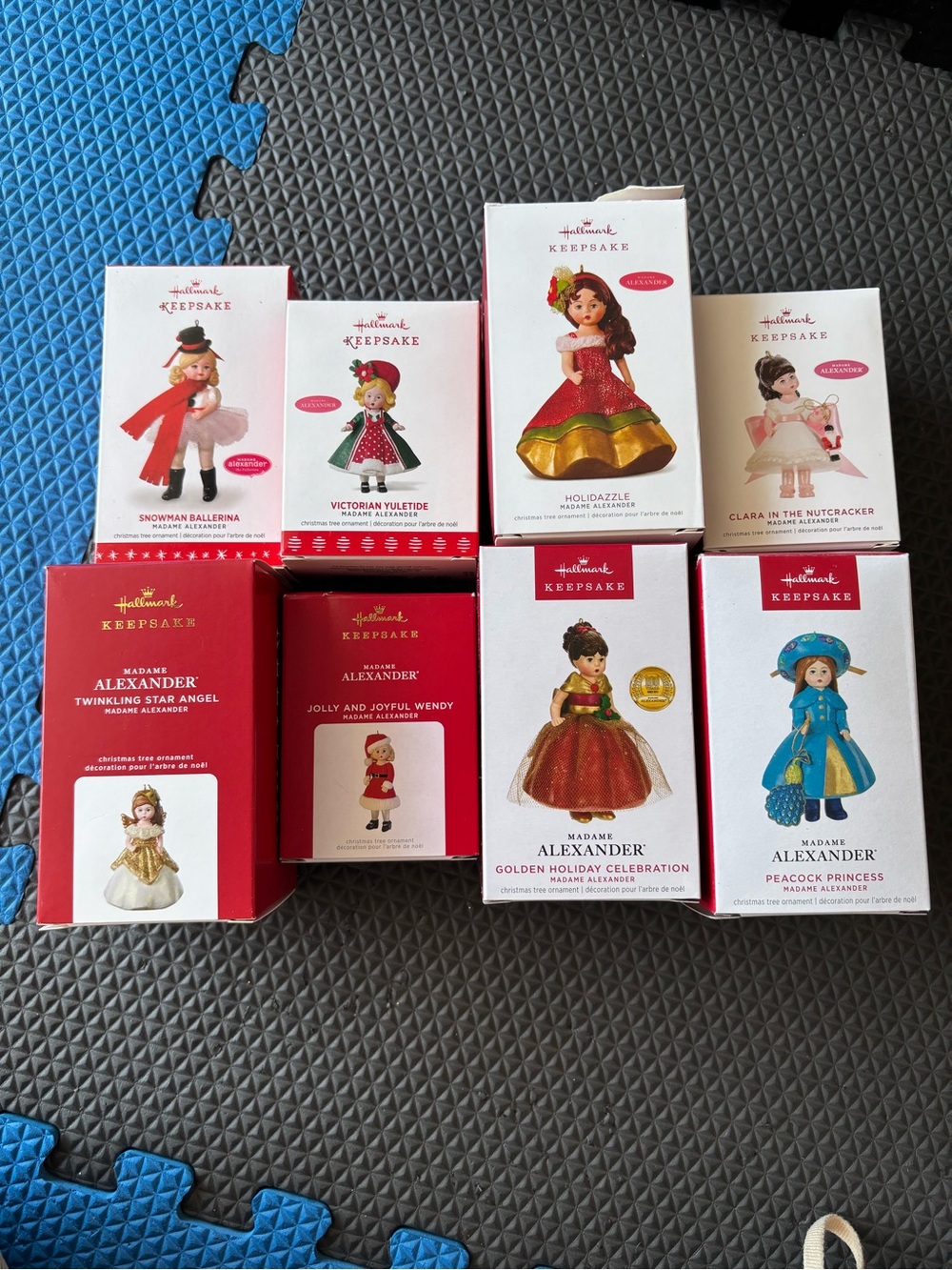 Madame Alexander Hallmark Keepsake ornaments